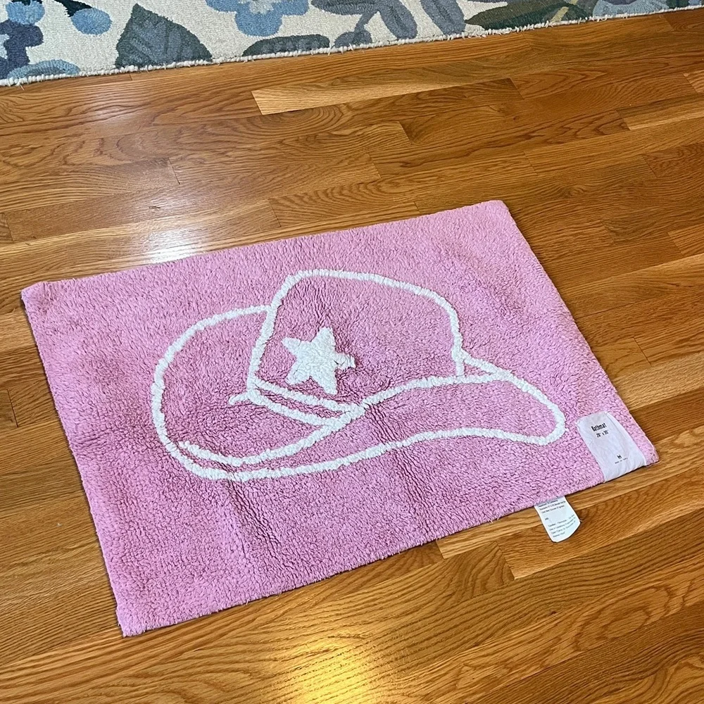 Urban Outfitters Cowgirl Bath Mat NWT